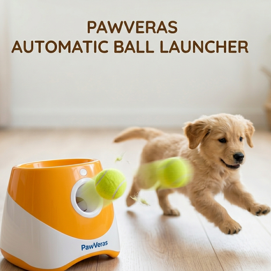 Automatic Interactive Dog Ball Launcher